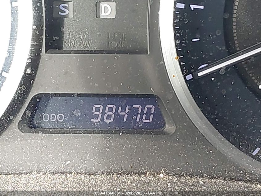 2012 Lexus Is 250 VIN: JTHBF5C20C5180474 Lot: 41560861