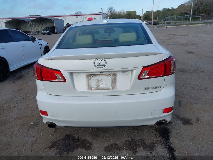 2012 Lexus Is 250 VIN: JTHBF5C20C5180474 Lot: 41560861