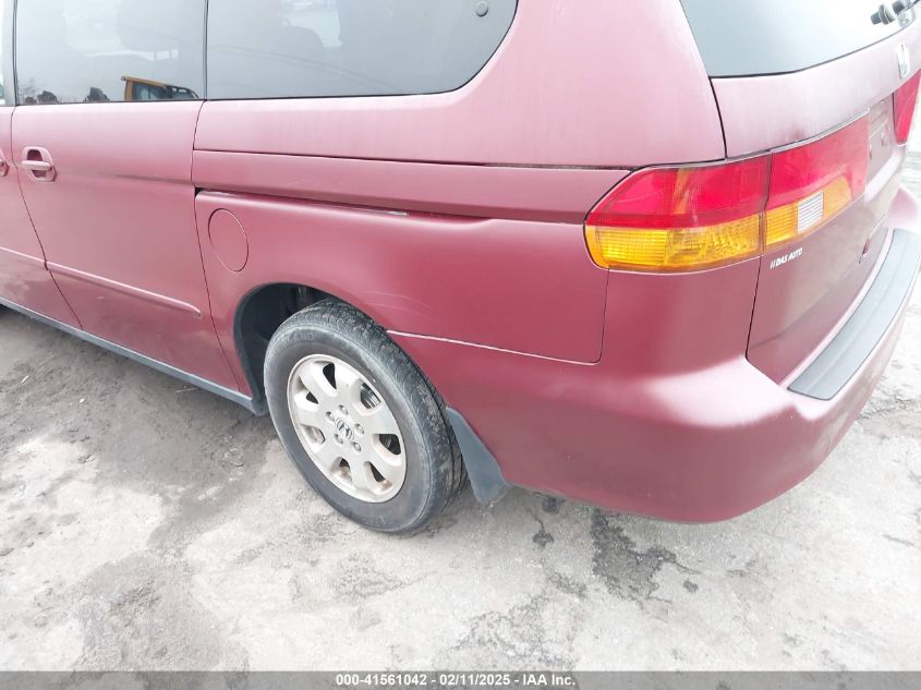 2002 Honda Odyssey Ex-L VIN: 2HKRL18922H560955 Lot: 41561042