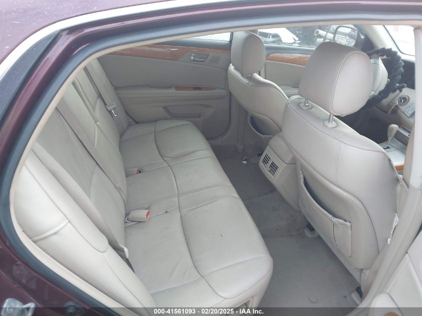 2006 Toyota Avalon Xls VIN: 4T1BK36BX6U079929 Lot: 41561093