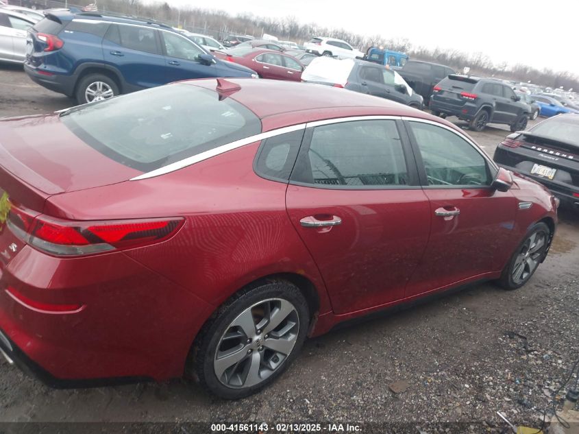 2019 Kia Optima S VIN: 5XXGT4L38KG360993 Lot: 41561143