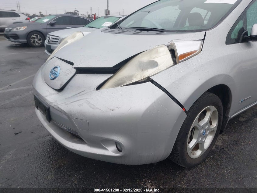 2013 NISSAN LEAF VIN: 1N4AZ0CP0DC422086