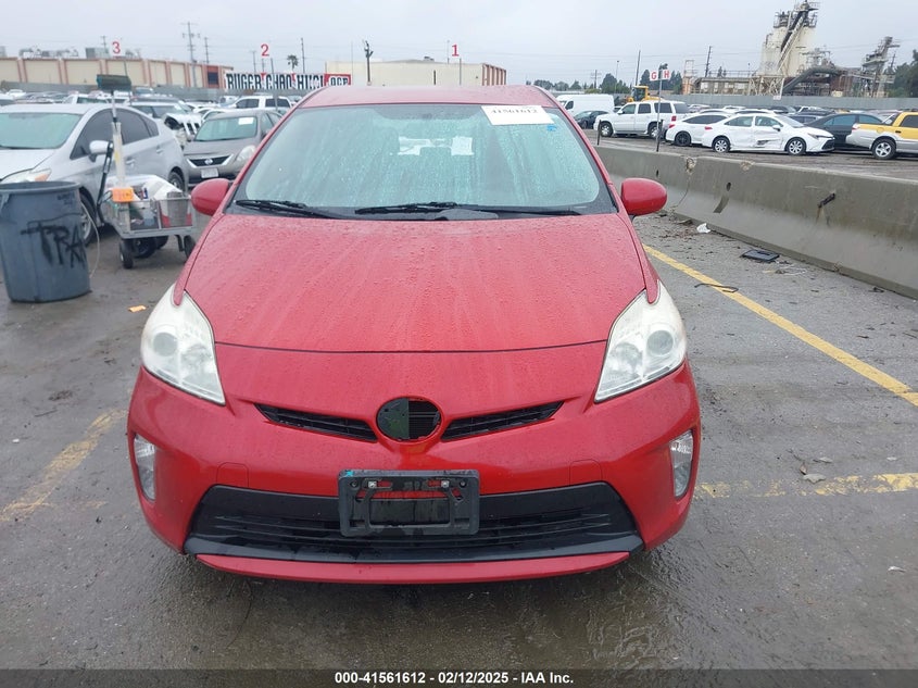 2013 TOYOTA PRIUS VIN: JTDKN3DU2D1628554