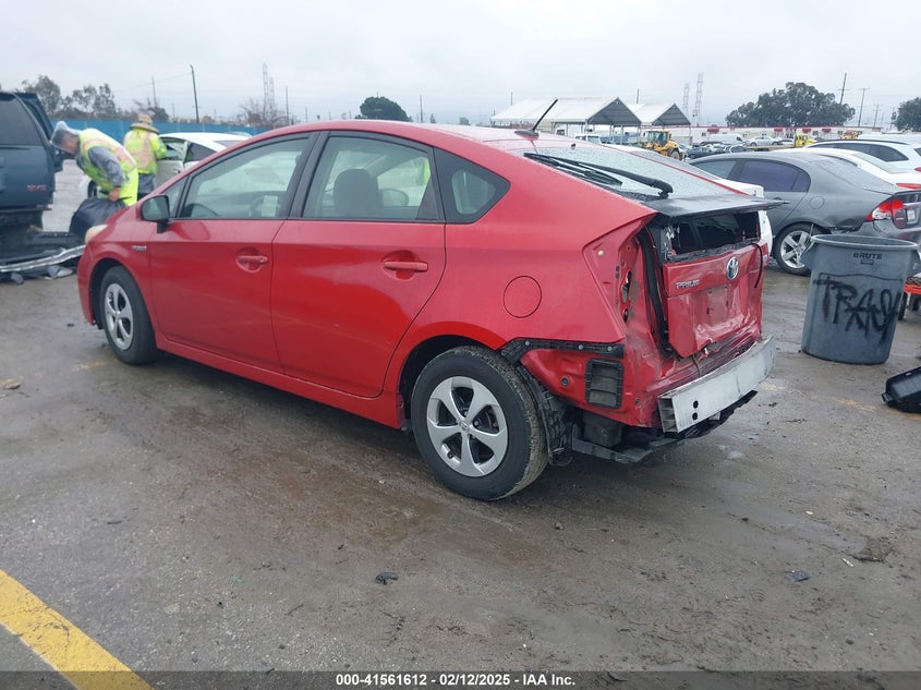 2013 TOYOTA PRIUS VIN: JTDKN3DU2D1628554