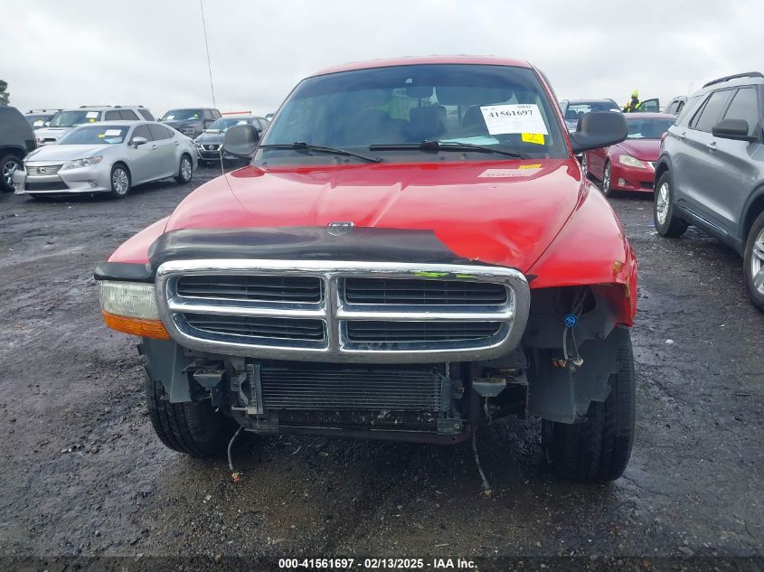 2002 Dodge Dakota Slt VIN: 1B7HG48N72S564130 Lot: 41561697