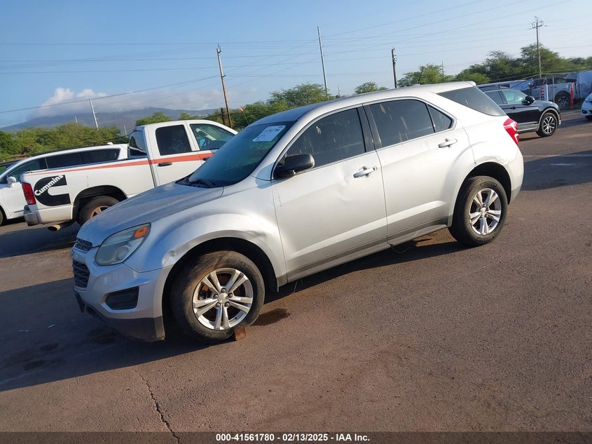 2016 CHEVROLET EQUINOX VIN: 1GNALBEK2GZ106450