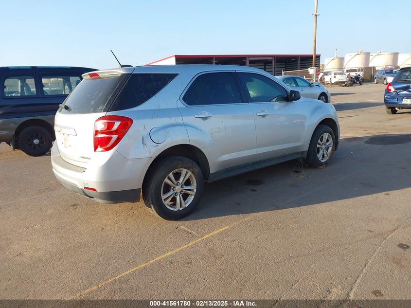 2016 CHEVROLET EQUINOX VIN: 1GNALBEK2GZ106450