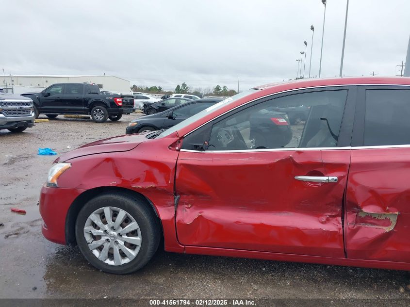 2014 Nissan Sentra S/Sv/Sr/Sl VIN: 3N1AB7AP0EY26232 Lot: 41561794