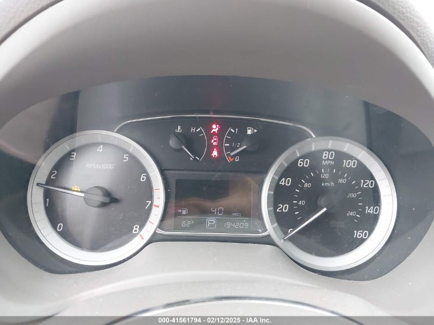 2014 Nissan Sentra S/Sv/Sr/Sl VIN: 3N1AB7AP0EY26232 Lot: 41561794