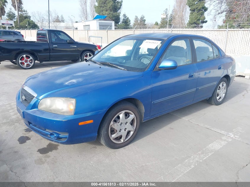 2006 HYUNDAI ELANTRA VIN: KMHDN46D86U369447