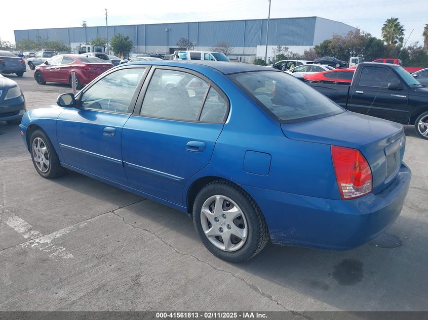 2006 HYUNDAI ELANTRA VIN: KMHDN46D86U369447