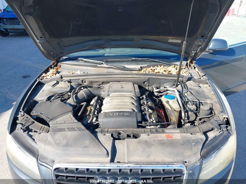 2009 Audi A5 3.2L VIN: WAUDK78T29A031144 Lot: 41562182