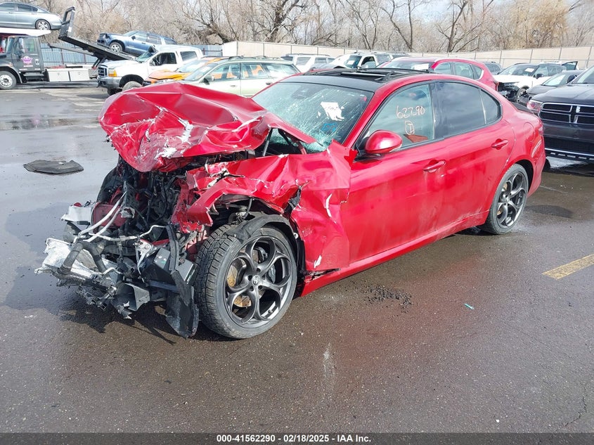 VIN ZARFAEEN2H7554867 2017 ALFA ROMEO GIULIA TI AWD