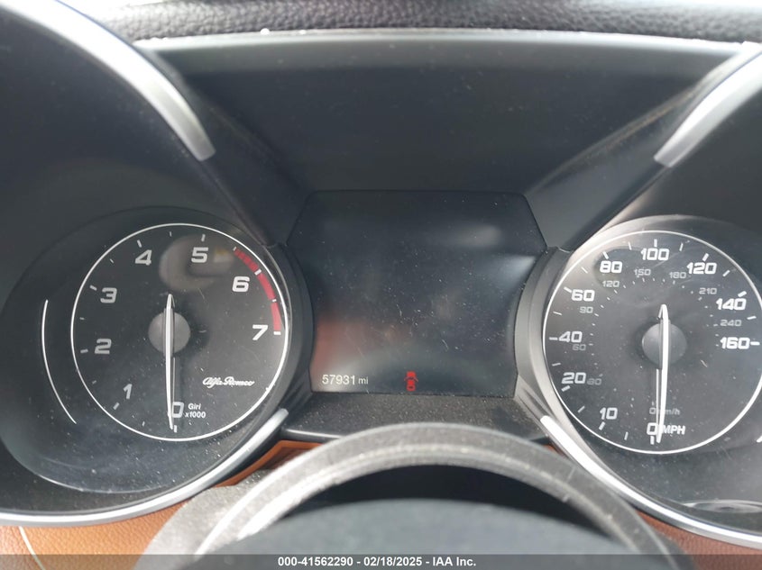 VIN ZARFAEEN2H7554867 2017 ALFA ROMEO GIULIA TI AWD