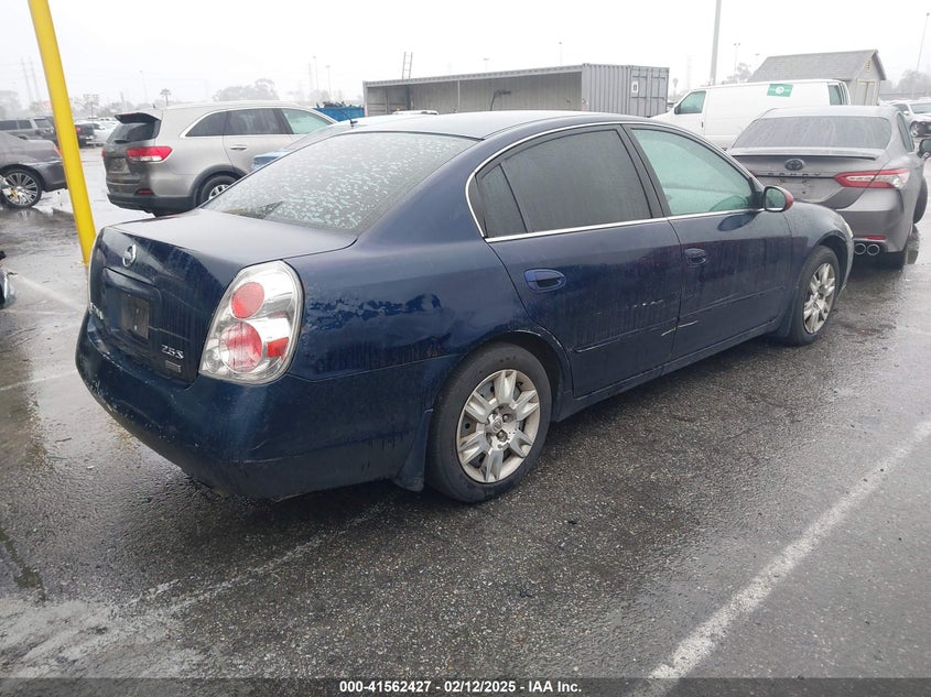 2006 NISSAN ALTIMA VIN: 1N4AL11D86N380323