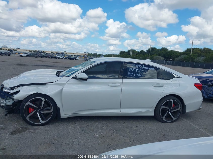 2020 HONDA ACCORD VIN: 1HGCV1F37LA131755