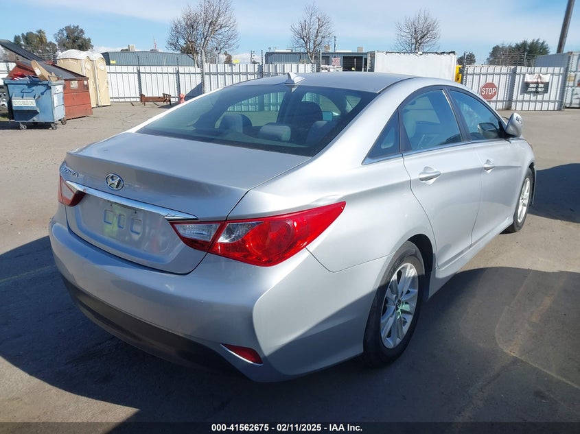 2014 HYUNDAI SONATA VIN: 5NPEB4AC1EH868938