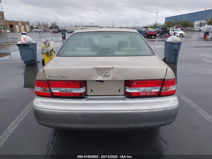 2002 Lexus Es 300 VIN: JTHBF30GX25020007 Lot: 41562802