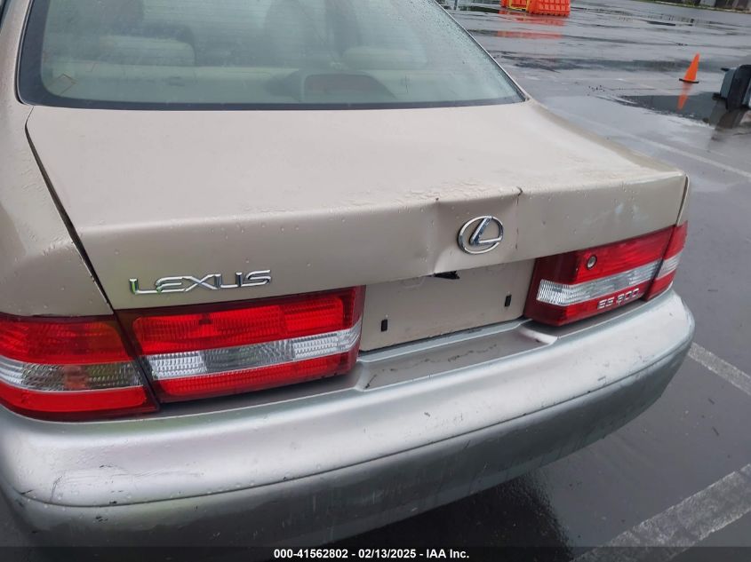2002 Lexus Es 300 VIN: JTHBF30GX25020007 Lot: 41562802