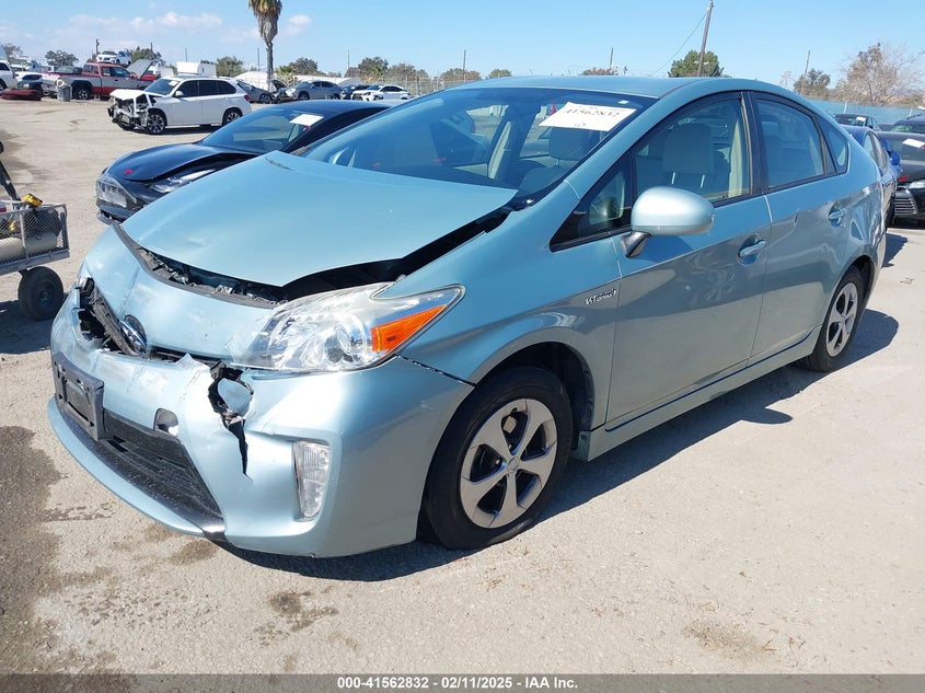 2015 TOYOTA PRIUS VIN: JTDKN3DUXF1911125
