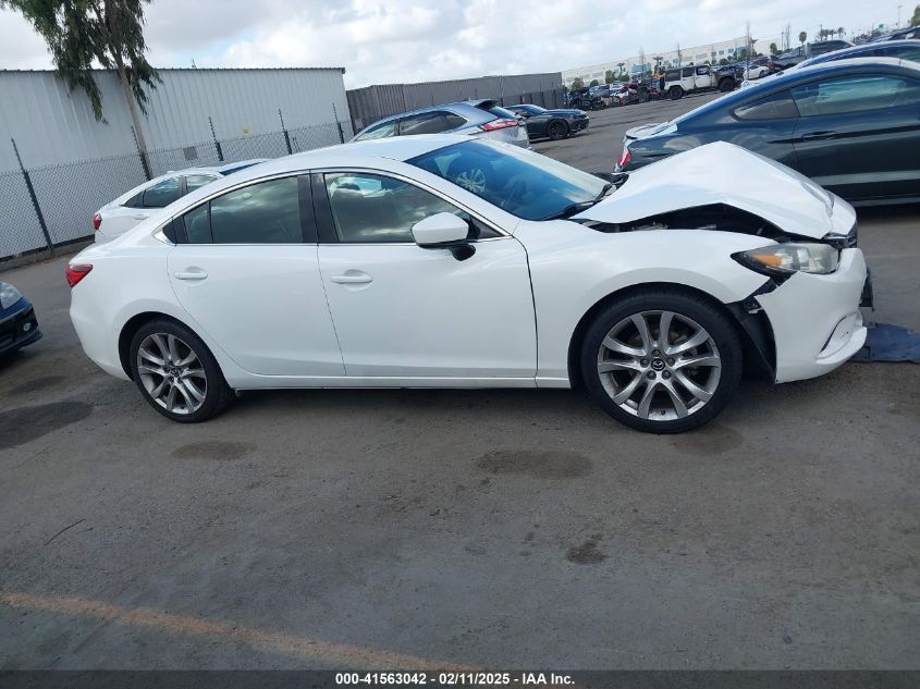 2017 Mazda Mazda6 Touring VIN: JM1GL1V50H1131757 Lot: 41563042