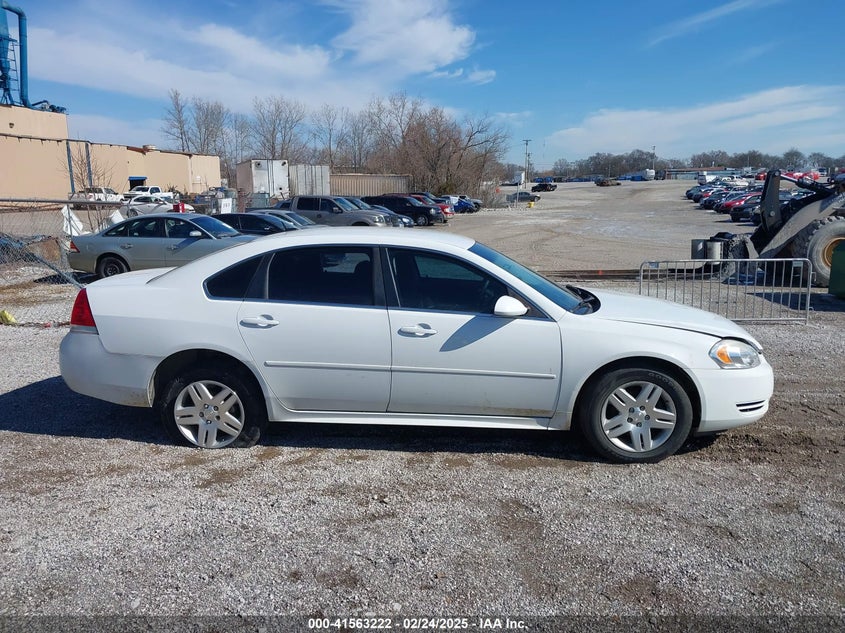 2016 CHEVROLET IMPALA LIMITED VIN: 2G1WB5E39G1120472
