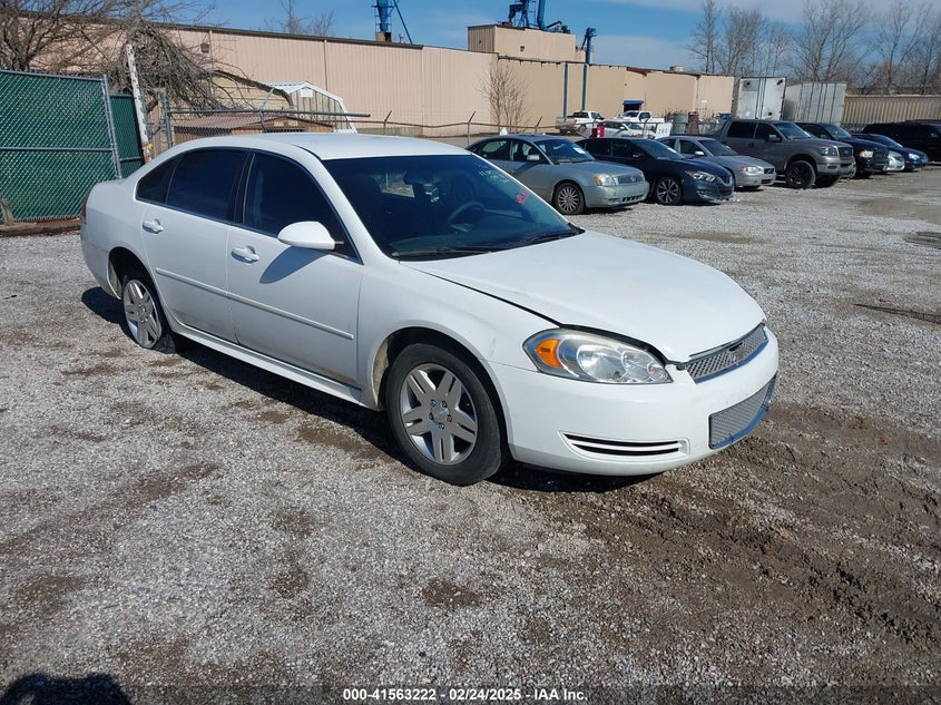 2016 CHEVROLET IMPALA LIMITED VIN: 2G1WB5E39G1120472