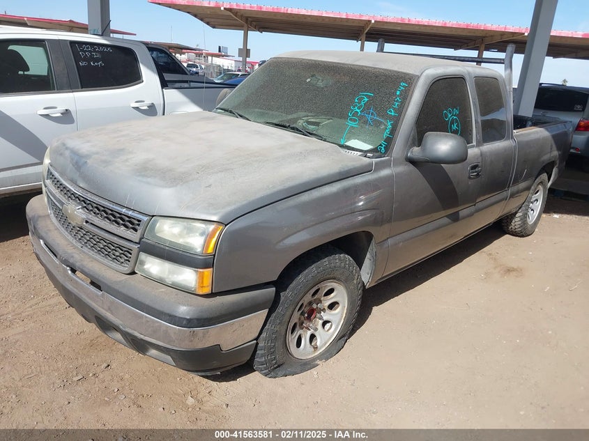 2007 CHEVROLET SILVERADO 1500 CLASSIC VIN: 1GCEC19X37Z105821