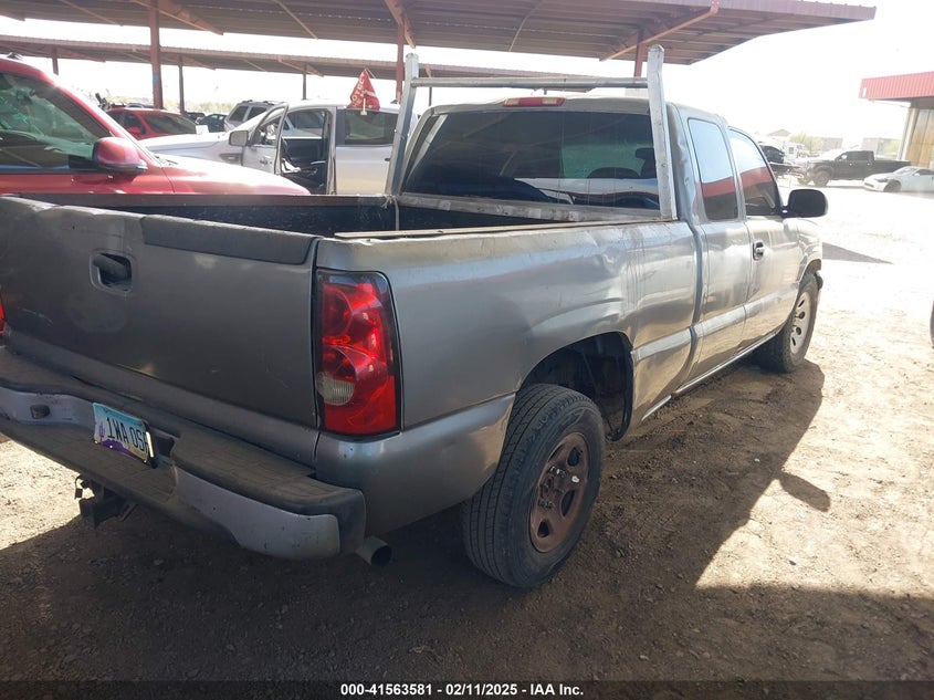 2007 CHEVROLET SILVERADO 1500 CLASSIC VIN: 1GCEC19X37Z105821