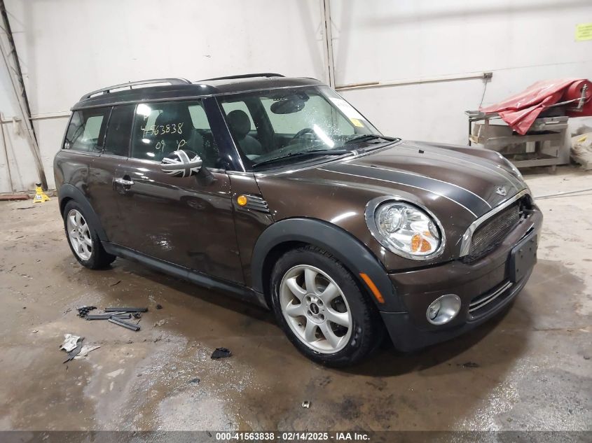 2009 Mini Cooper Clubman