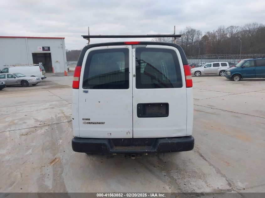 2010 Chevrolet Express 2500 Work Van VIN: 1GCZGFBA8A1162398 Lot: 41563852