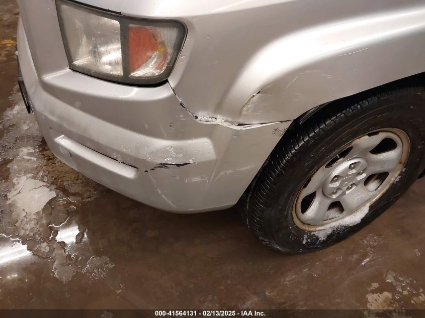 2006 Honda Ridgeline Rt VIN: 2HJYK16246H543685 Lot: 41564131