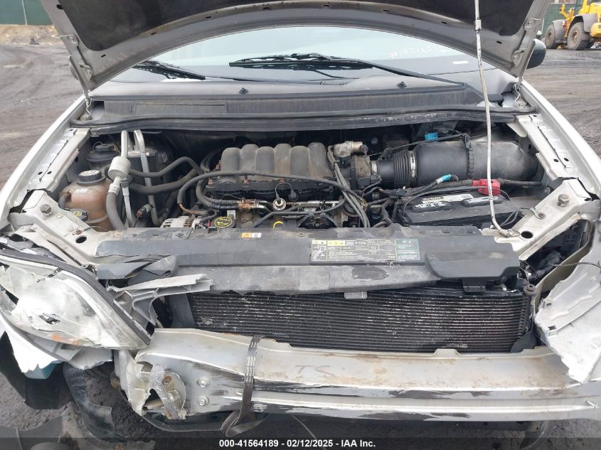 2001 Ford Windstar Lx VIN: 2FMZA504X1BC16230 Lot: 41564189