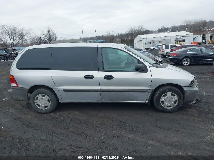 2001 Ford Windstar Lx VIN: 2FMZA504X1BC16230 Lot: 41564189