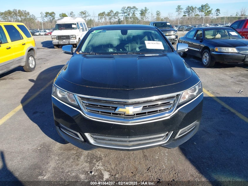 2018 CHEVROLET IMPALA VIN: 2G1125S32J9126394