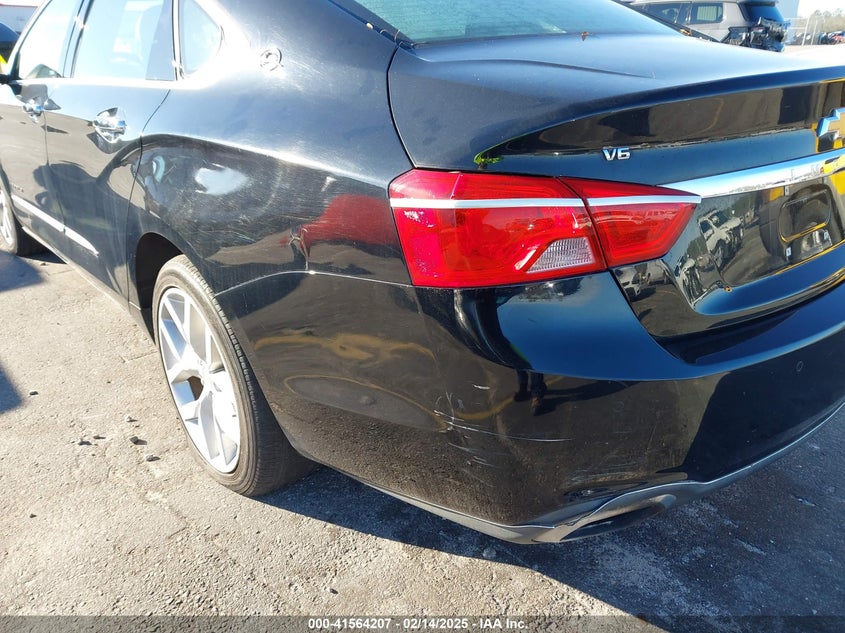 2018 CHEVROLET IMPALA VIN: 2G1125S32J9126394