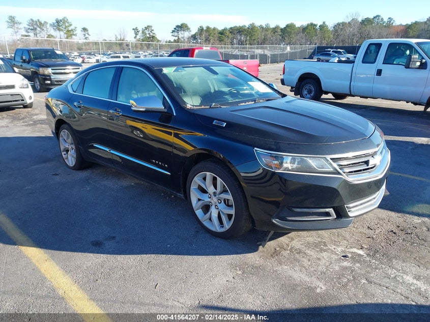 2018 CHEVROLET IMPALA VIN: 2G1125S32J9126394