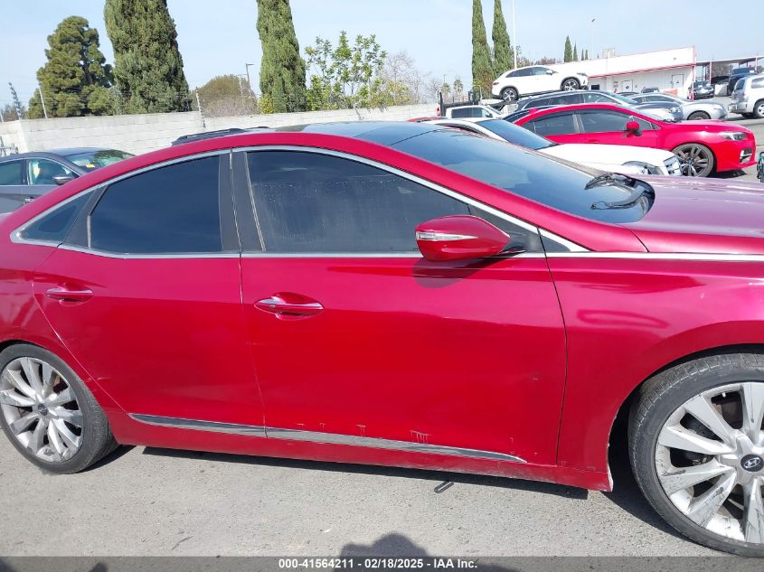 2012 Hyundai Azera Base (A6) VIN: KMHFH4JG6CA175661 Lot: 41564211