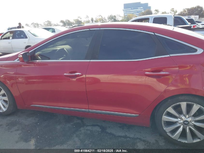 2012 Hyundai Azera Base (A6) VIN: KMHFH4JG6CA175661 Lot: 41564211