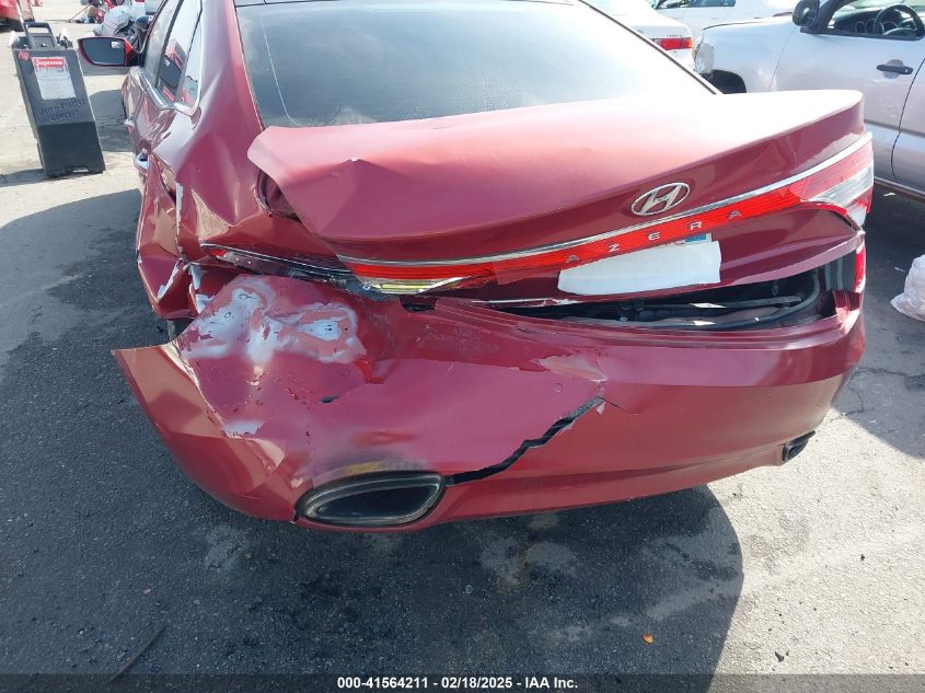 2012 Hyundai Azera Base (A6) VIN: KMHFH4JG6CA175661 Lot: 41564211