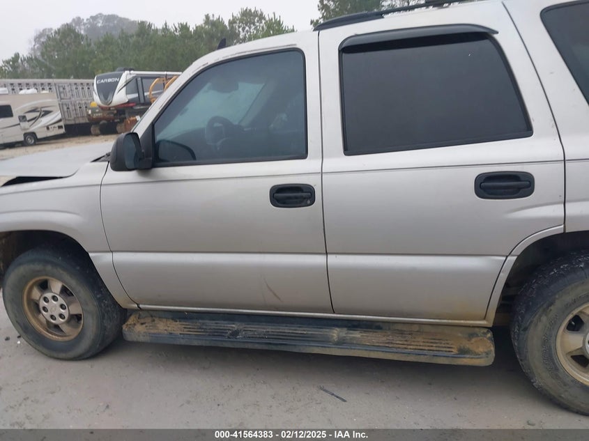 2006 Chevrolet Tahoe Ls VIN: 1GNEC13V86R119341 Lot: 41564383