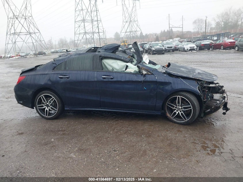 2018 MERCEDES-BENZ CLA VIN: WDDSJ4GBXJN646919