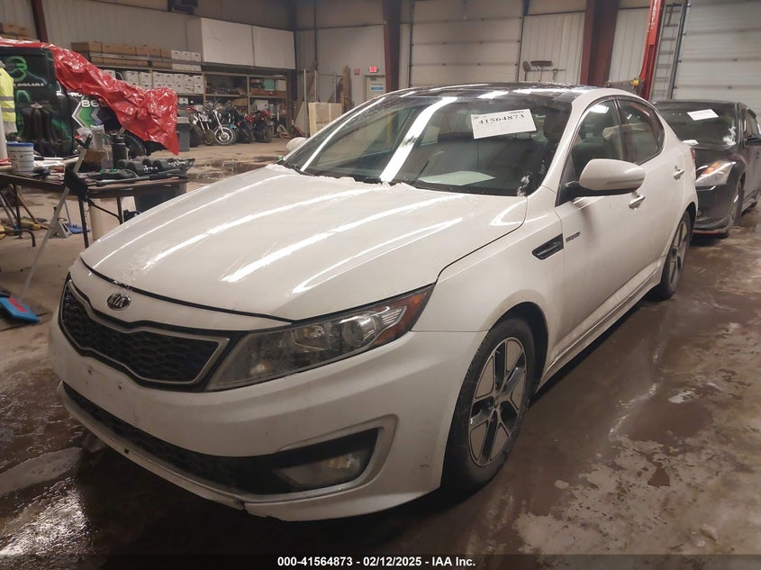 2013 KIA OPTIMA HYBRID VIN: KNAGM4AD0D5062161
