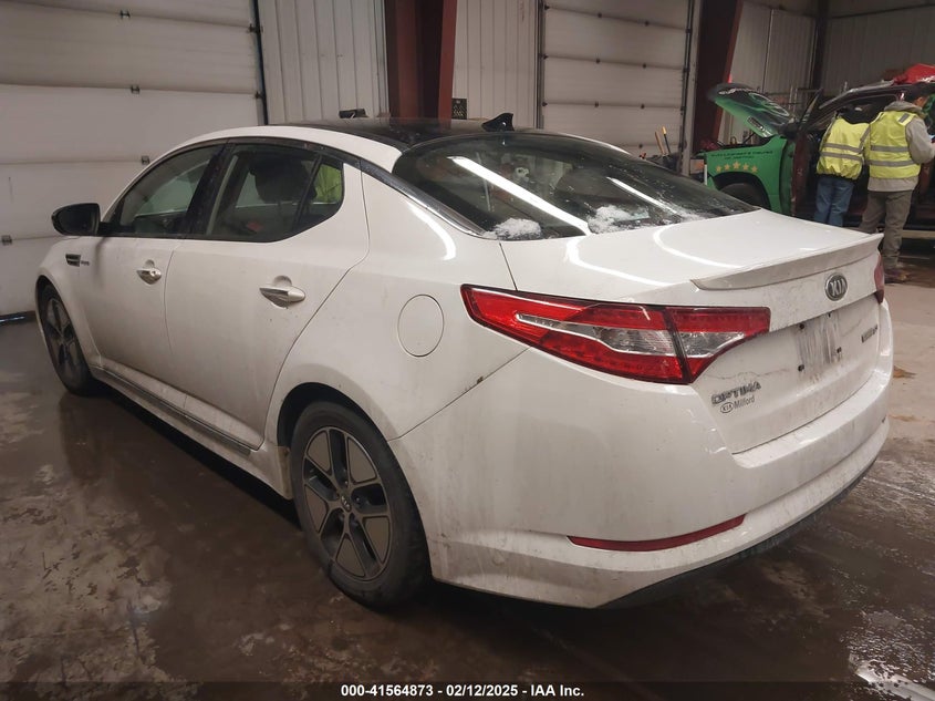 2013 KIA OPTIMA HYBRID VIN: KNAGM4AD0D5062161