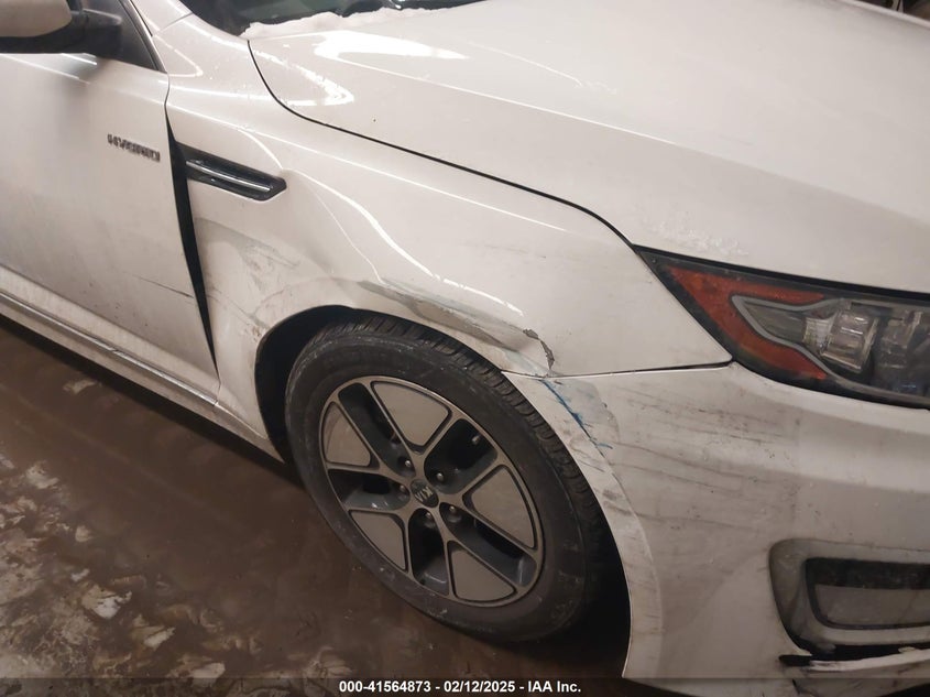 2013 KIA OPTIMA HYBRID VIN: KNAGM4AD0D5062161