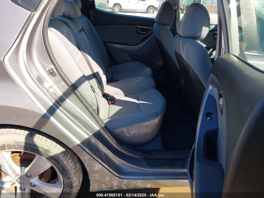 2013 Hyundai Elantra Gls VIN: 5NPDH4AE9DH412633 Lot: 41565151