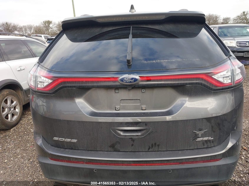 2018 FORD EDGE SEL - 2FMPK3J8XJBB70487