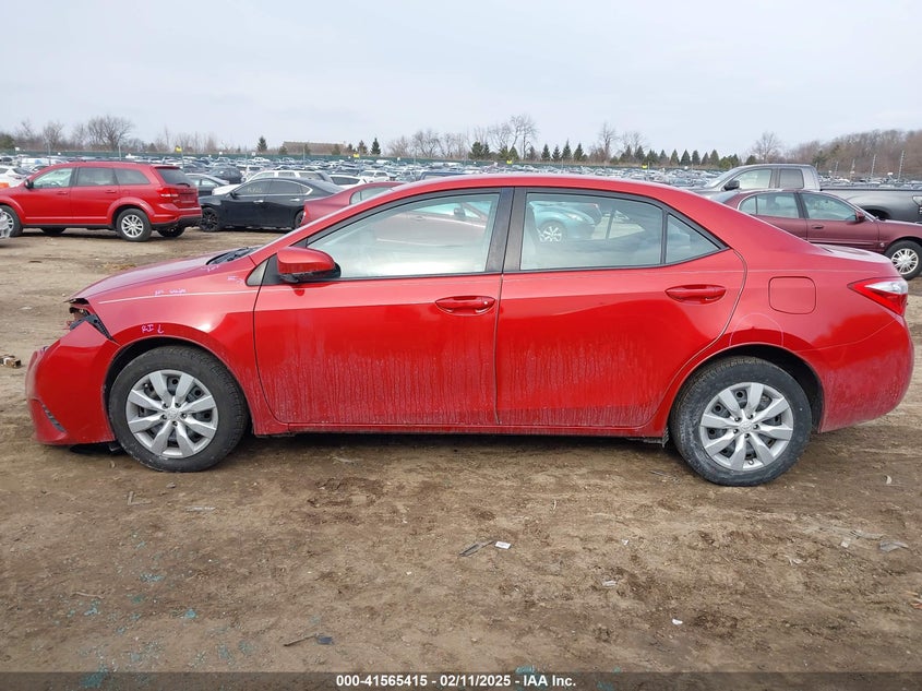 2014 TOYOTA COROLLA LE - 5YFBURHEXEP070555