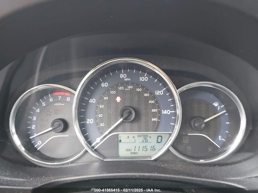 2014 TOYOTA COROLLA LE - 5YFBURHEXEP070555