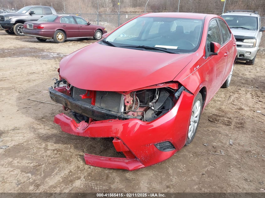 2014 TOYOTA COROLLA LE - 5YFBURHEXEP070555